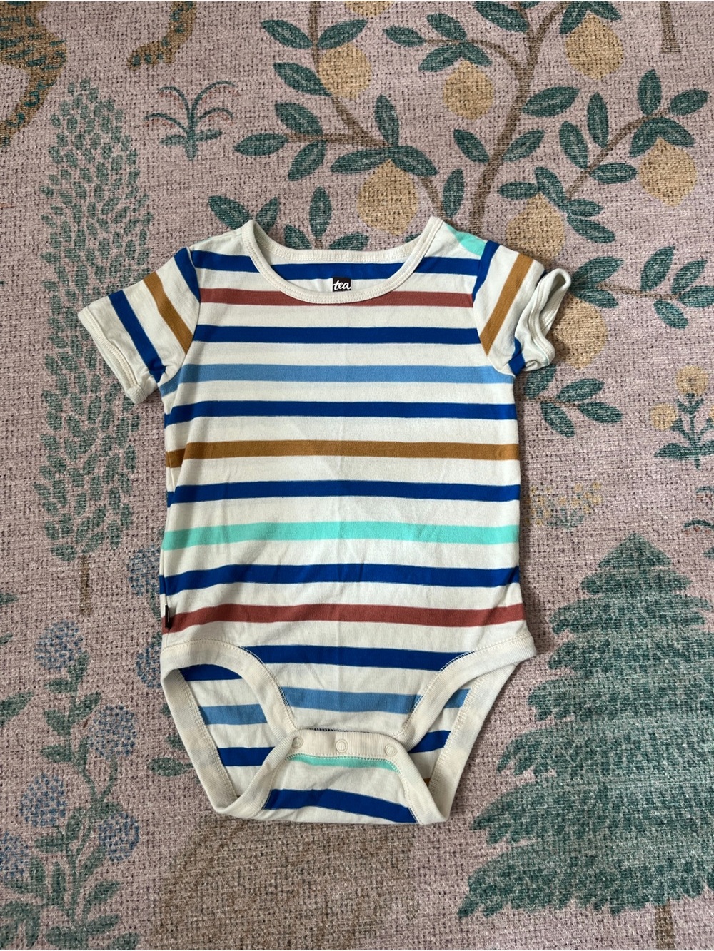 Tea Collection Stripe Cotton One-Piece